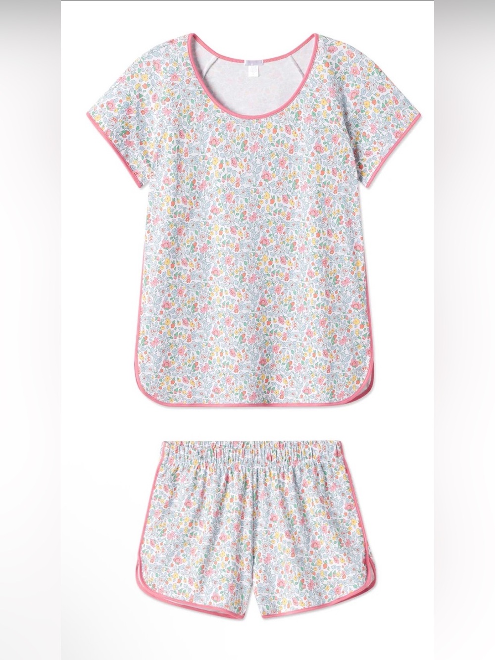 NEW Lake Pajamas Pima Shorts Set in Elizabeth Floral SizeM